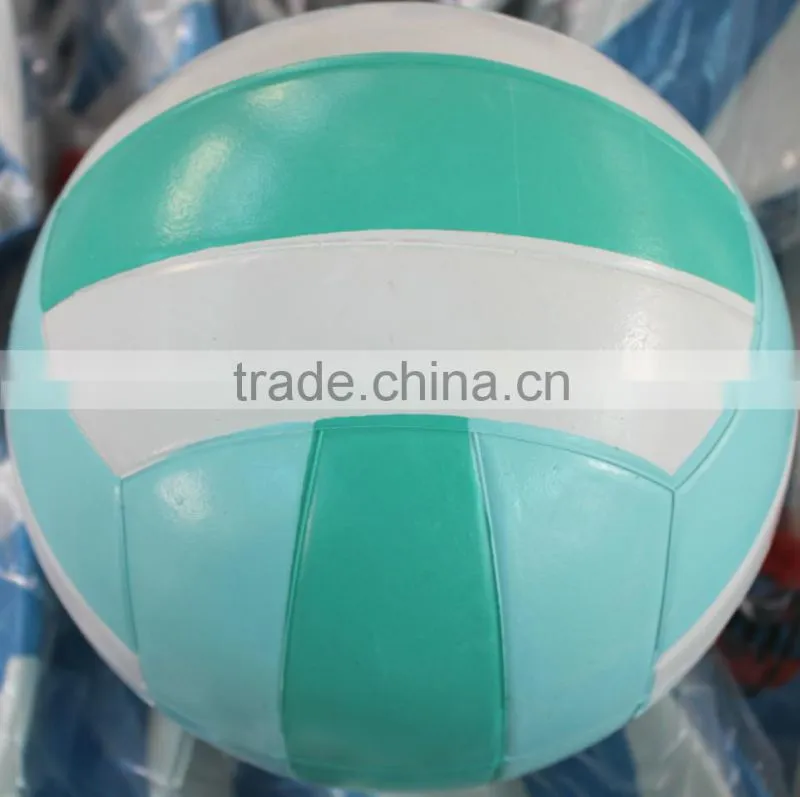 rubber promotional cheap price volleyball ball