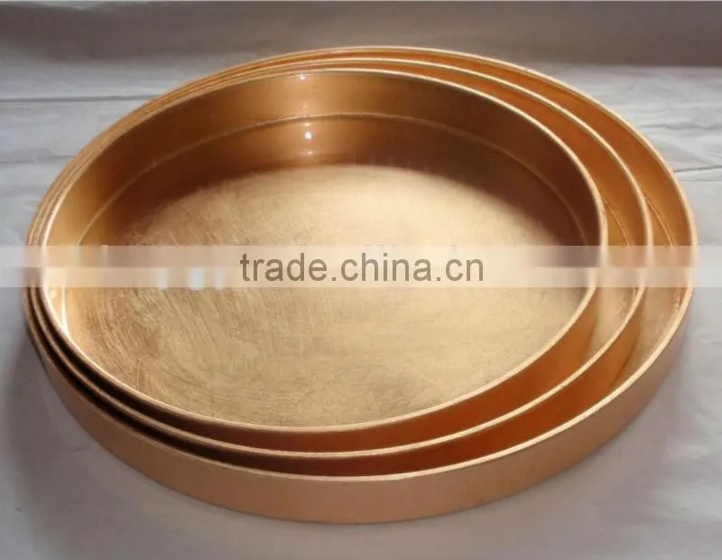 Plastic Charger Round Trays