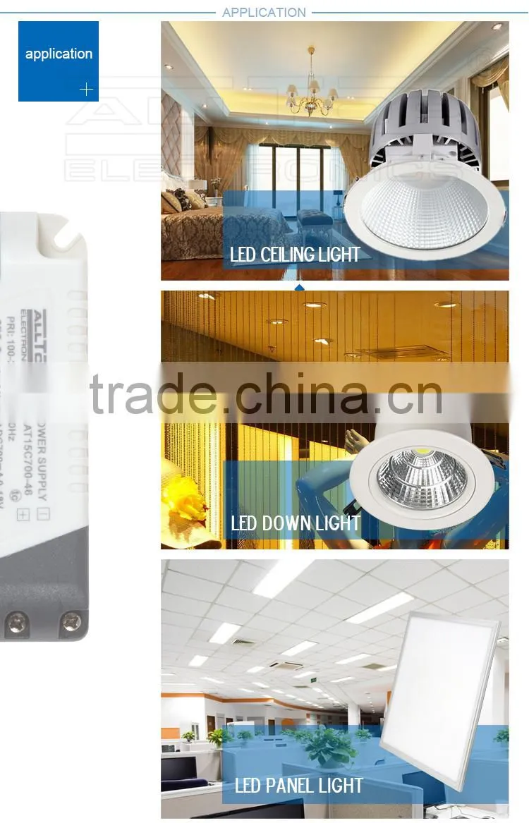 High efficiency constant current 18w 500ma led driver