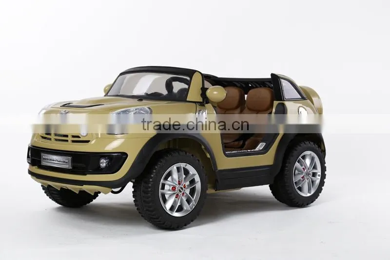 High quality License mini cooper ride on car JJ298
