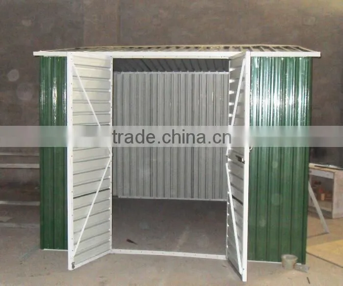 8*8 feet garden tool shed/metal garden tool shed