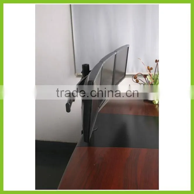 CURVE-T Desktop LCD Mount for Triple Monitors