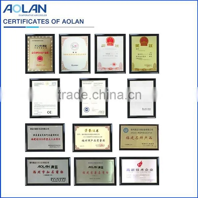 Dehumidifying dryer units from AOLAN plastic swamp coolers