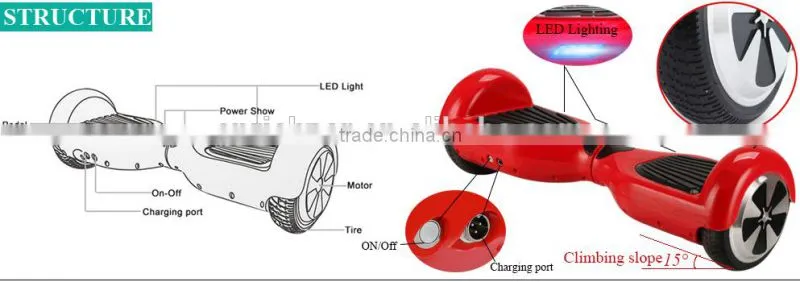 2 Wheel Electric Scooter for Fun Self Balancing Scooter Two Wheels