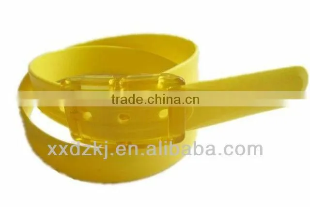 Fashion Silicone Belt 125cm Waist Size for Men and Women