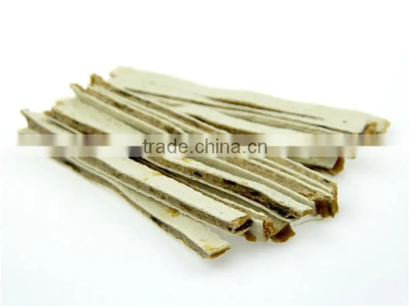 2015 new pet dog treat dry rabbit with vegetable fillet snack pet products