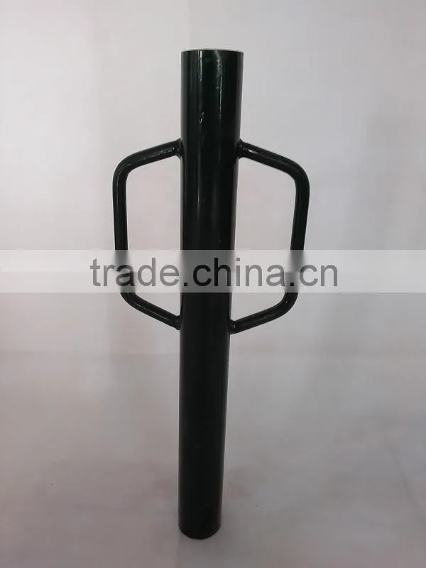 hand spraying and galvanized used fence post driver