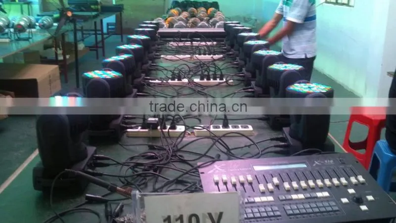 ARM 7 CPU flexible stage light 36*5w RGBW sharpy narrow beam angle 5 degree led moving head light