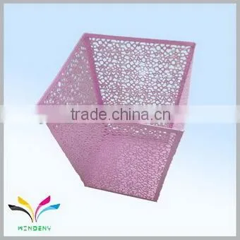 House hold kitchen usage metal indoor garbage bin cover