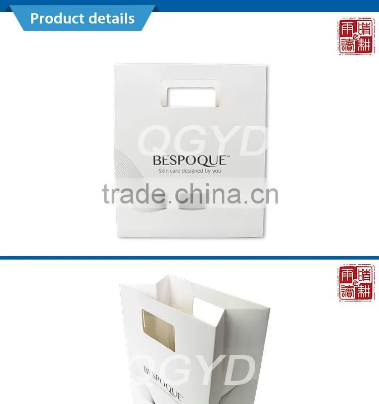 Custom made shopping bags die cut bag bag printing