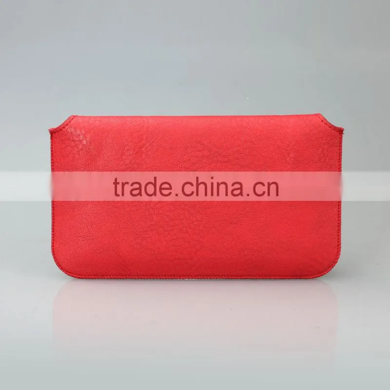New PU cell phone wallet bag universal case