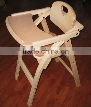 XN-LINK-C02 Wooden baby high chair