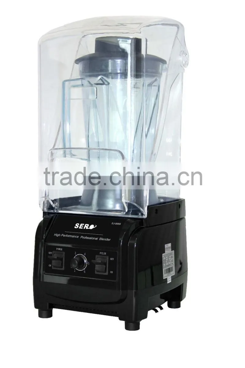 Professional 3HP Kitchen Commercial heavy duty smoothie blender fruit mixer juicer