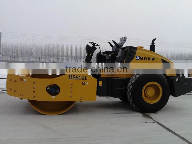 S812H 12ton full Hydraulic driving road roller with Deutz engine for Russia