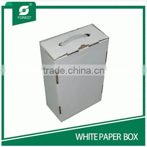 2015 WHITE CARDBOARD CORRUGATED CARTON BOX EP3221003263
