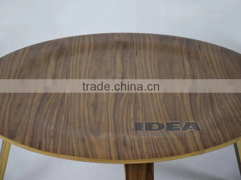 Replica Charles Plywood Coffee Table - Walnut