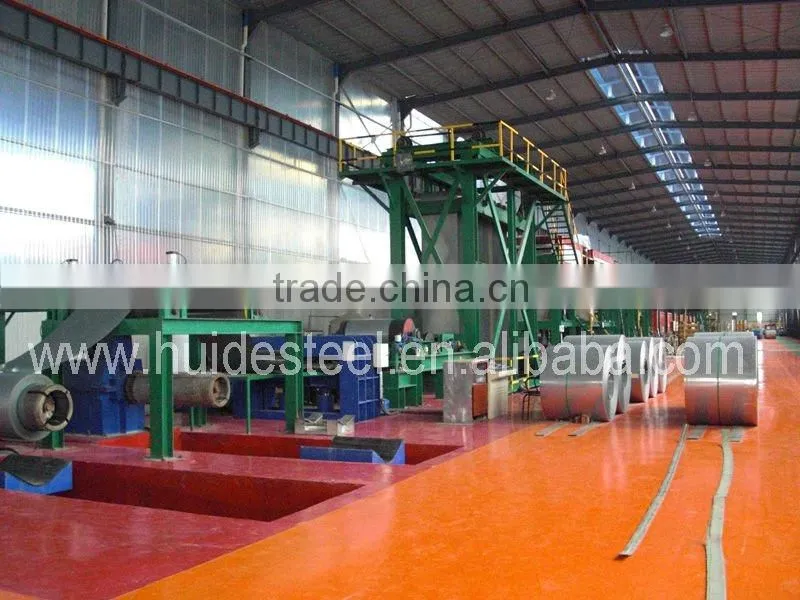 color coated steel production machine/machinery