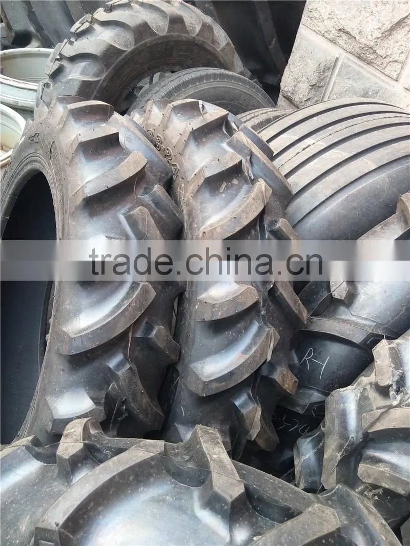 Bias agricultural tyre 8.3-24 R-1 pattern for tractor use