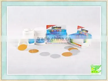 Plastic capsule bottle with tamper proof lid