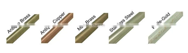 window system decoration chrome curtain rod finials