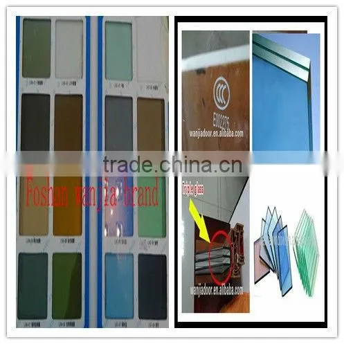 foshan wanjia pvc brown tilt windows and doors