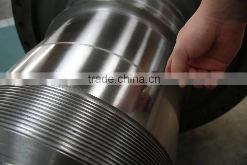 Cast iron shaft head with large diameter