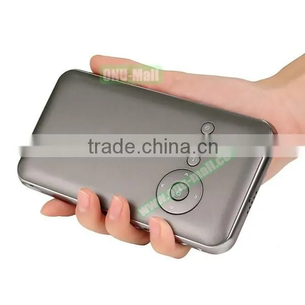 OEM Ultra-Thin Home Theater Projector,Mini Smart DLP LED Projector with Tripod