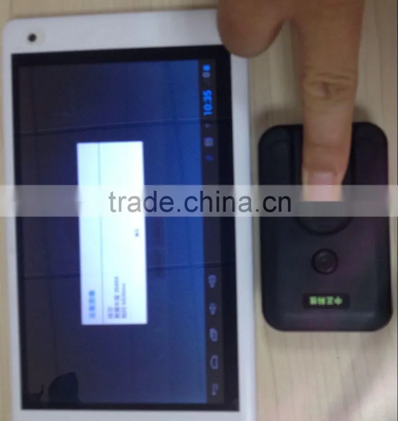 biometric Fingerprint door lock with FTP603 android Tablet PC with WIFI bluetooth Fingerprint reader Sm201