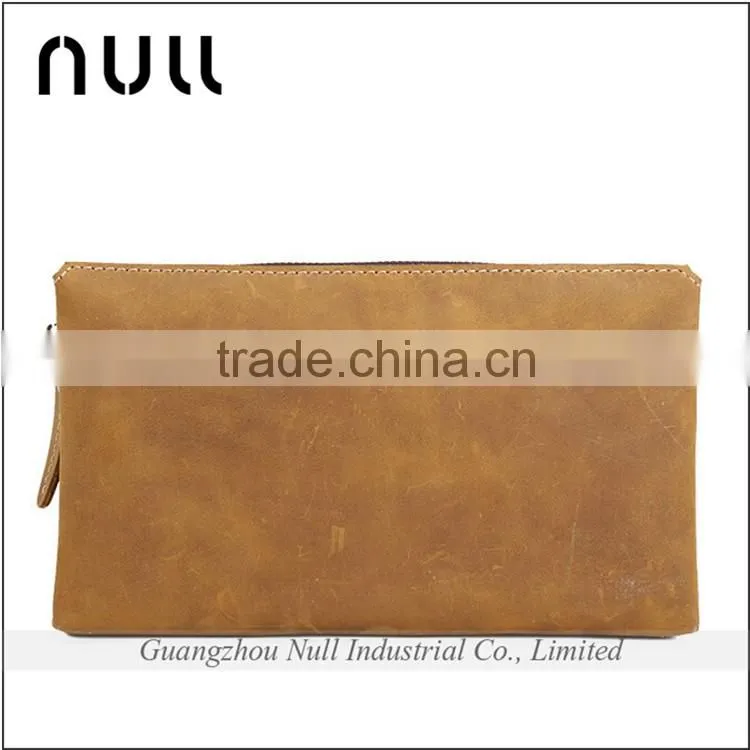 China Old Factory High Quality Leather Male Purse For Cash And Phone
