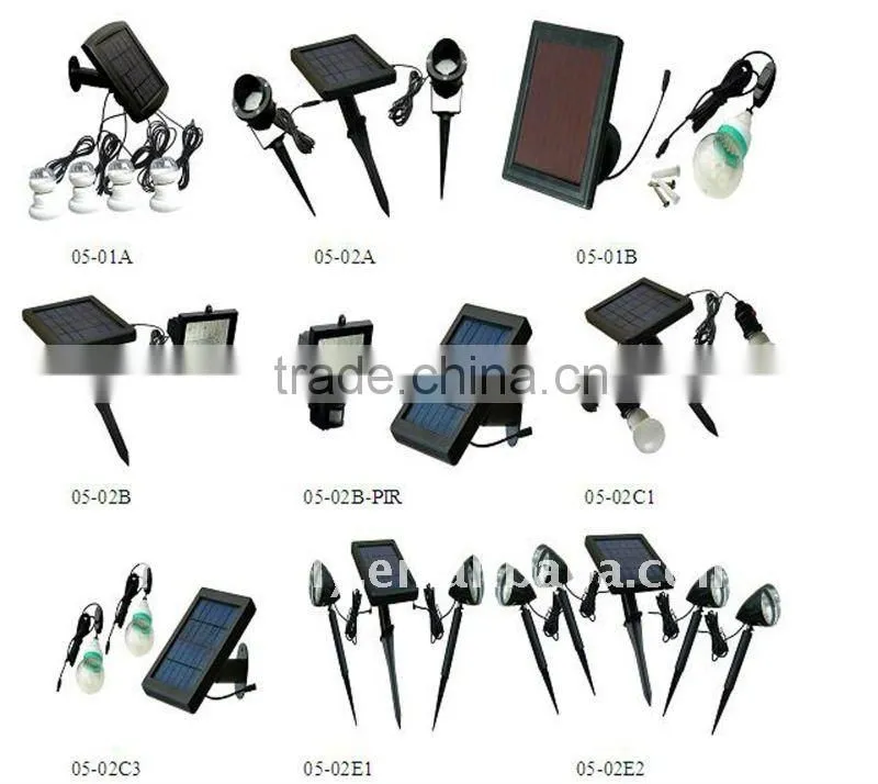 10W solar led emergency light/kits/lamp