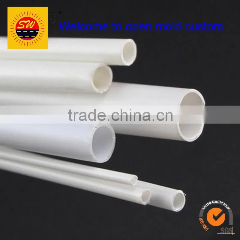 Any size diameter white and large quantities of PVC Tube
