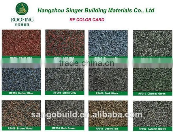 China Low Price Roofing Shingle For Roof System