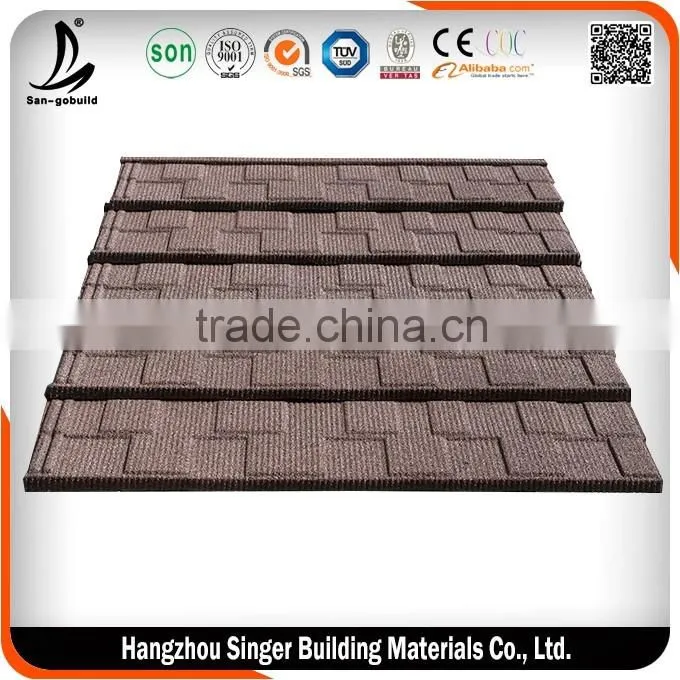 Stone Chip Galvanized Iron Roof Sheet, Tile Roofing of Construction Material