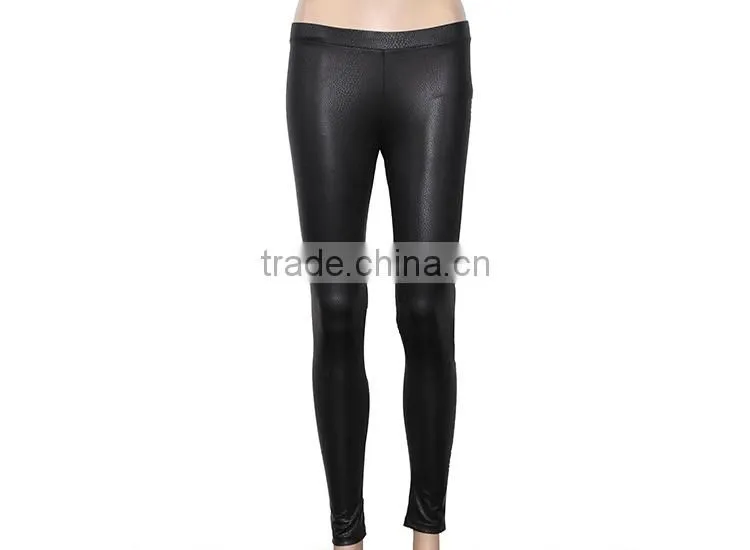 Sportswear Leather Jeggings japan girl sexy leggings pantyhose