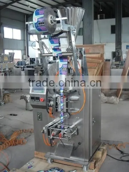 Automatic tomata paste packaging machine with 3 / 4 sides sealing sachet