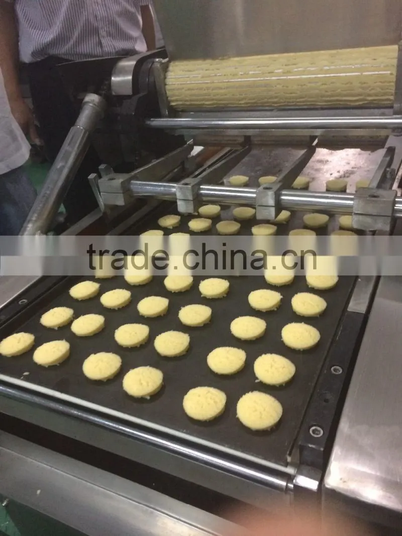 KH-PLC commercial cookie press machine/cookie dropping machines