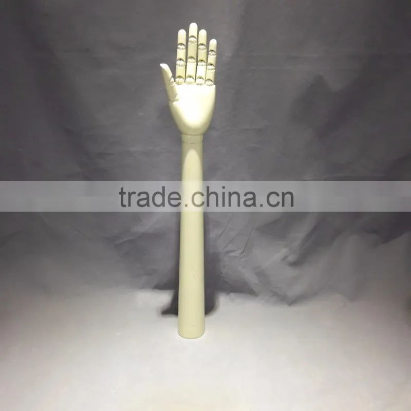 light hand plastic long hand female wooden hand display heavy bottom hand
