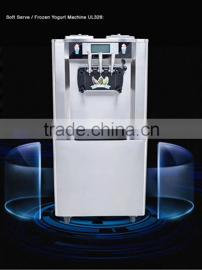 2+1 Mixed Flavors Ice Cream Vending Machine With Good Price,CE approved