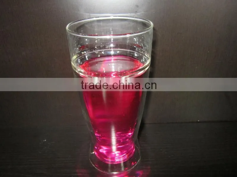 double wall glass cup