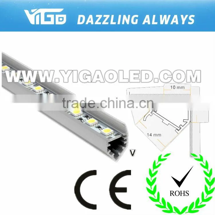 12v 5630/5050 smd led rigid strip Hard, Rigid led strip with aluminum track U case rainproof