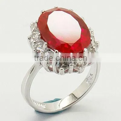 925 Silver Sappire CZ Ring Set Jewelry, Diana Ring, Kate Ring
