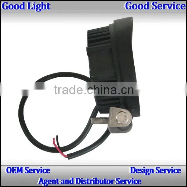 Excellent Round 12 volt 27w led work light with magnet for truck, tractor, suv
