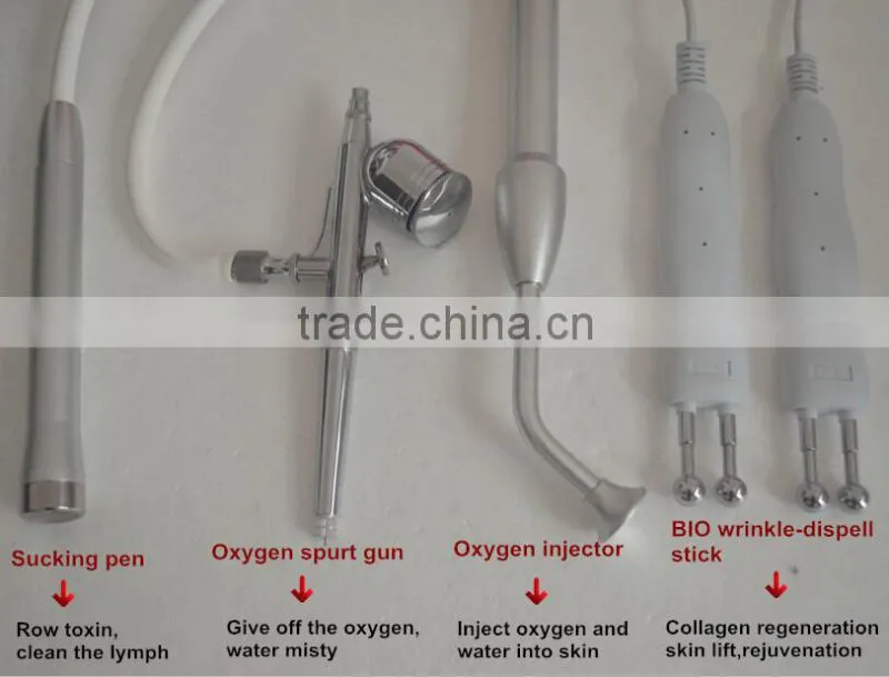 Water Oxygen Jet peel machine for Skin Care/water oxygen facial