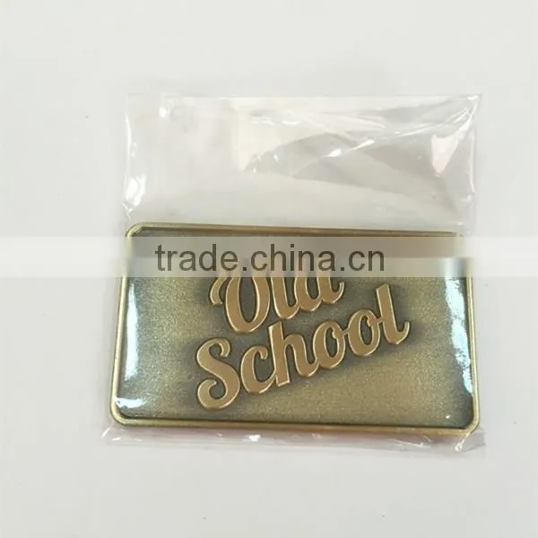 china factory nickel letters metal plates brand logos/name on logos