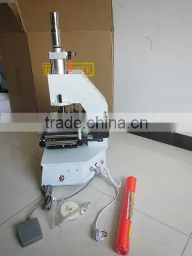 TAM 90-2 Pneumatic Plane Hot Foil Stamping Machine for Leather