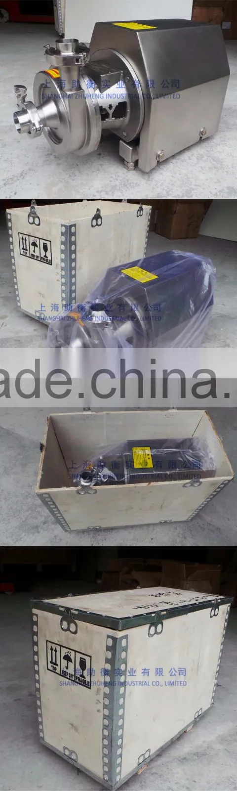 high quality stainless steel sanitary centrifugal pump with CE