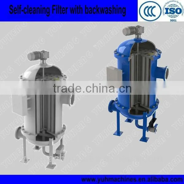 Auto Self Clean Strainer/Self-Cleaning Strainer/Backflush Filter With Wedge Screen