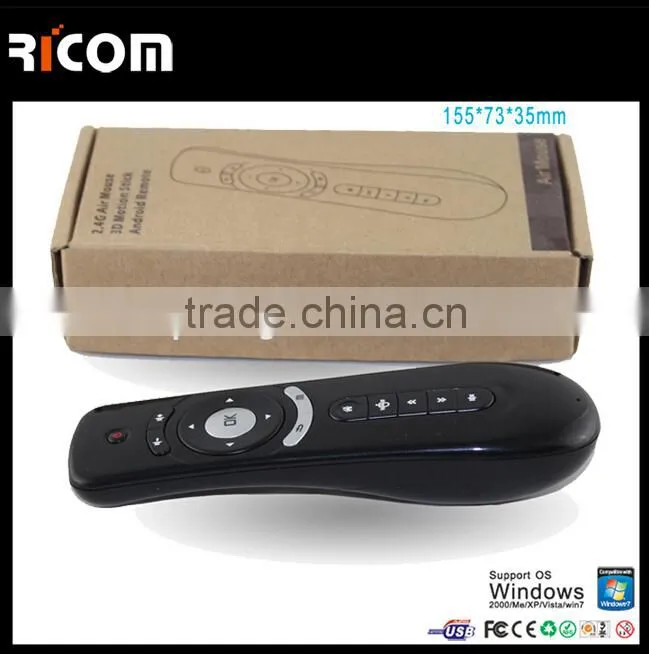 russsia keyboard Gyroscope Mini Fly Air Mouse 2.4GHz wireless Keyboard for google android Mini PC TV Player
