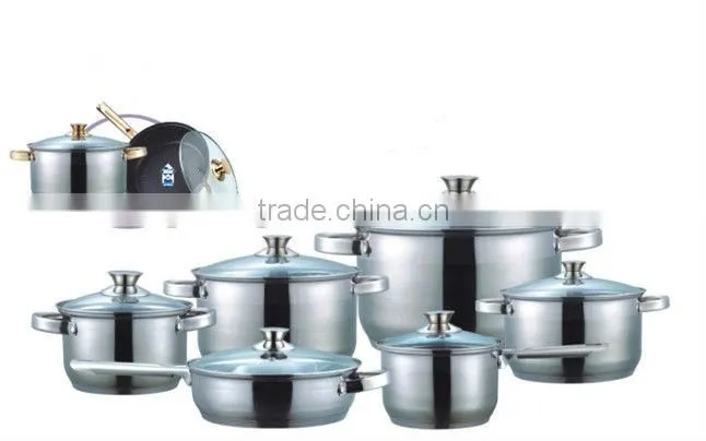 Stainless steel cookware