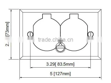 cUL UL Flush rectangular floor mount electrical boxes